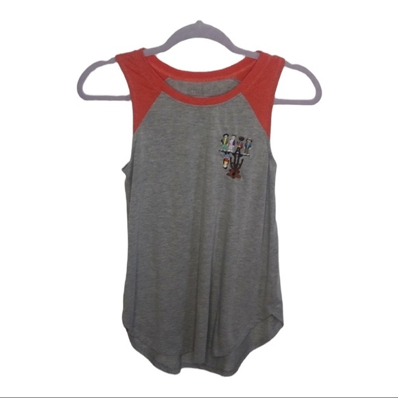 Stranger Things Tank Top embroiled Sz S/M - Picture 1 of 4
